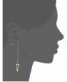 Rebecca Minkoff Triangle Chain Earrings