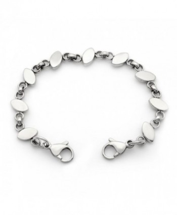 Ladies Medical ID Stainless Steel Oval Chain Replacement Bracelet - CL11NSCA5ML