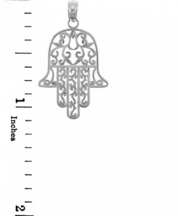 Sterling Silver Jewish Filigree Pendant