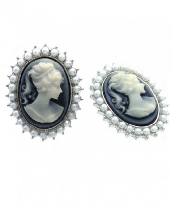 Light Cameo Earrings Fashion Jewelry in Women's Stud Earrings