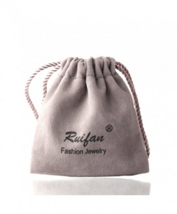 Ruifan Stainless Zirconia Earrings Piercing