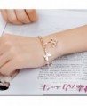 Valentine%60s Filigree Butterfly Lobster Bracelet in Women's Link Bracelets