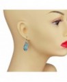 Sterling Teardrop Earrings Created Elegant in Women's Drop & Dangle Earrings