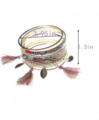 SUMAJU Bracelet Bohemian Bracelets Particoloured in Women's Bangle Bracelets