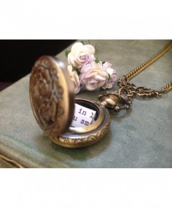 Vintage Locket Bronze Memory Necklace in Women's Lockets
