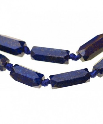 Lazuli 6 Sided Knotted Necklace Adjustable