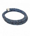 Crystal Wrap Bracelet Sapphire Blue - Sapphire Blue - CH12NYHOL9E