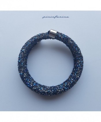 Crystal Wrap Bracelet Sapphire Blue