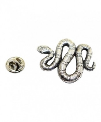 Snake Pin ~ Antiqued Pewter ~ Lapel Pin ~ Sarah's Treats & Treasures - CN12DUC38A9