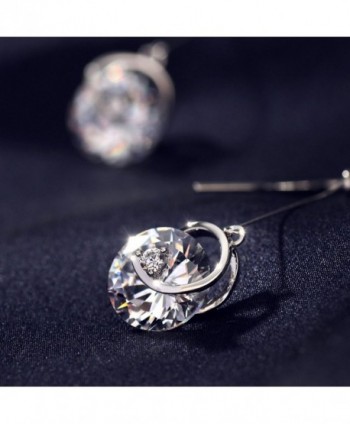Neoglory Jewelry Swarovski Earrings Valentines in Women's Drop & Dangle Earrings