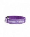 Domestic Violence Awareness Purple Bracelets (Wholesale) - Bangle - CX12O18F1BV