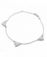 Bling Jewelry Sterling Silver Anklet