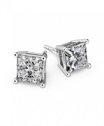 Princess Sterling Surgical Stainless Earrings