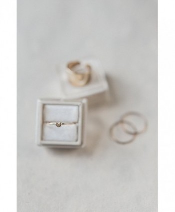 HONEYCAT Sterling Minimalist Delicate Jewelry in Women's Stacking Rings