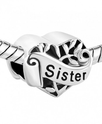 CharmsStory Sister Sterling Filigree Bracelets