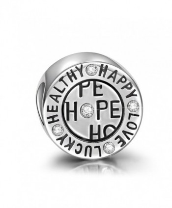 NinaQueen "Hope" 925 Sterling Silver Bead Charms - CY11Y257UA3