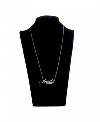 AOLO Handwriting Personalized Necklace Angela