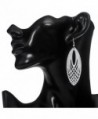 LY8 Filigree Lightweight Oversized Earrings in Women's Drop & Dangle Earrings