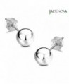 JADENOVA Sterling Earrings 3mm 8mm Assorted