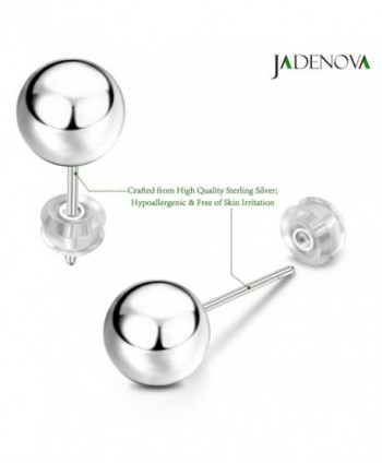 JADENOVA Sterling Earrings 3mm 8mm Assorted in Women's Stud Earrings