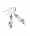 Oxidized Sterling Silver Elegant Earrings