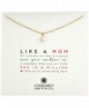Dogeared Like A Mom Potato Pearl Sparkle Ball Chain Necklace Chain Necklace- 18" - Gold - CT12O0LIQNF