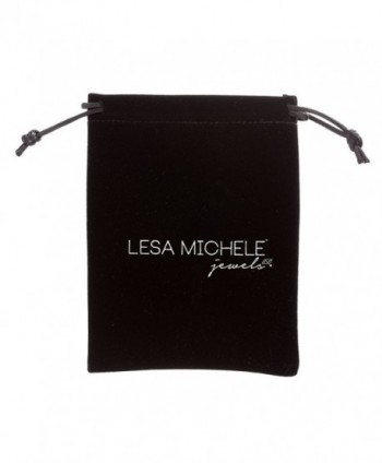 Lesa Michele Zirconia Leverback Sterling in Women's Drop & Dangle Earrings
