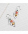Silpada Colorful Sterling Howlite Earrings in Women's Drop & Dangle Earrings