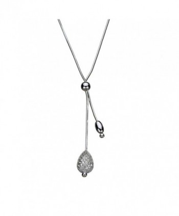 Sterling Diamond Cut Y Shaped Necklace Extender