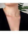 Necklace Simulated Freshwater leather Layered in Women's Choker Necklaces