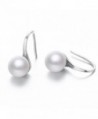 Sterling Earring Freshwater Pearl Earrings in Women's Drop & Dangle Earrings