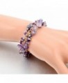 Imitation Amethyst Crystal Bracelets Available