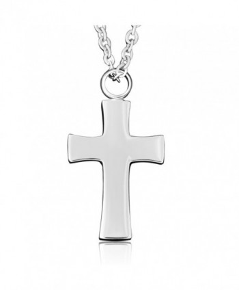 CharmsStory Cremation Ashes Urn Cross Necklace Stainless steel Pendnat - C611S8FGH99