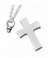 CharmsStory Cremation Necklace Stainless Pendnat in Women's Pendants
