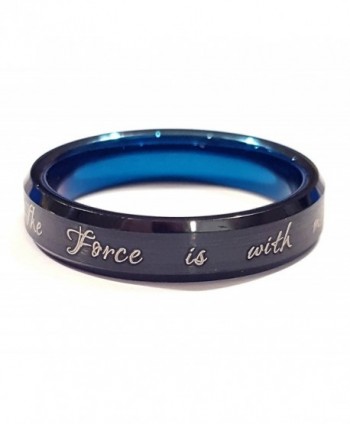 Inspired Force Tungsten Carbide inscription