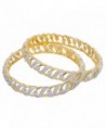 Ethnic Bollywood Fashion Gold Tone Indian Bangles Bracelet Party wear Traditional Jewelry - CU12HKUZEHD