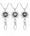 Souarts Lanyard Necklace Jewelry Snowflake
