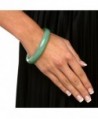 Genuine Green Agate Bangle Bracelet in Women's Bangle Bracelets