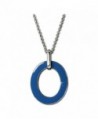 Amello stainless necklace enameled ESKG01B - CL11EZ8CNKZ