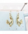 TUSHUO Unique Hollow Chicken Earrings