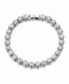 Yalong Tennis Bracelet Made with Swarovski Crystals for Women- 7.5 inch - CS185UEM85N
