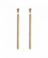 BCBG Generation Linear Bar Drop Earrings - 12k - C61833LMGTS