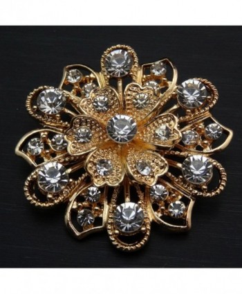 Crystal Flower Bridal Brooch Brooches in Women's Brooches & Pins