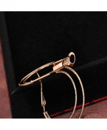 YAZILIND Elegant Layered Earrings Diameter in Women's Hoop Earrings