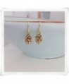 Gold Earrings- pine cone earrings- Tiny Jewelry- dainty gold earrings- gifts for her- best friend gifts - CH12G2ZZ4JF