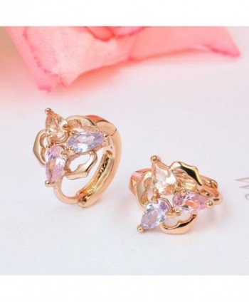 Romantic Time Cluster Diamond Earrings