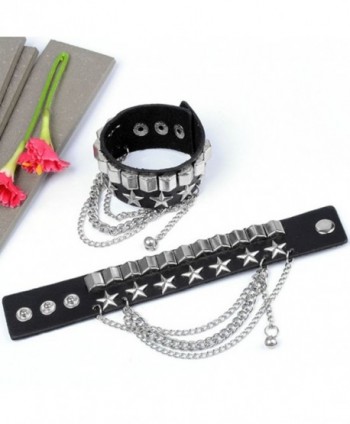 PiercingJ Various Leather Bracelet Wristband in Women's Cuff Bracelets