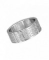 Celtic Etched XL Ring Stainless Steel Wedding Band - CC11NJ9CDZ1