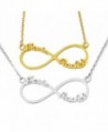 Personalized Infinity Necklace Girlfriend Valentines