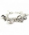 Womens Jewelry Heart Charm Bracelet - CY12CI8V5TD